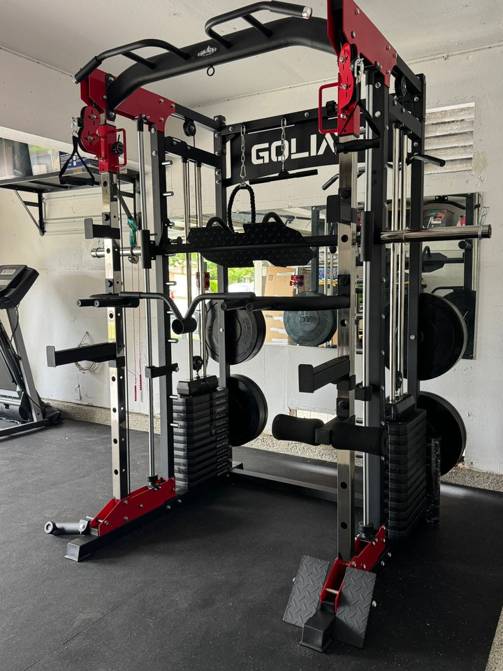 U-Pro Multifunctional Smith Machine – All-in-One Home Gym System with Squat Rack, Cable Crossover & More