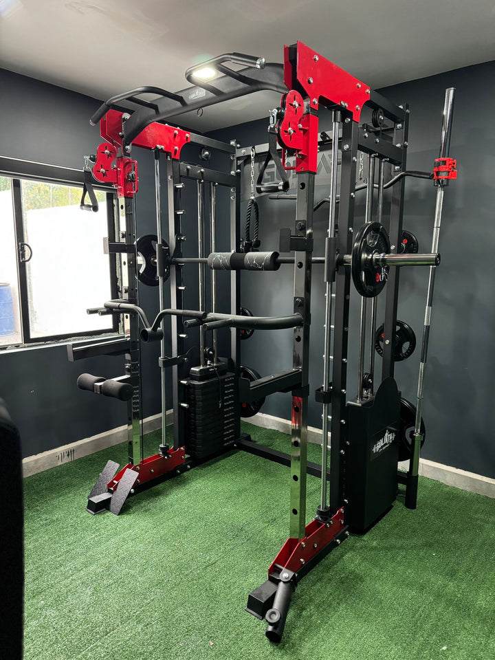 U-Pro Multifunctional Smith Machine – All-in-One Home Gym System with Squat Rack, Cable Crossover & More