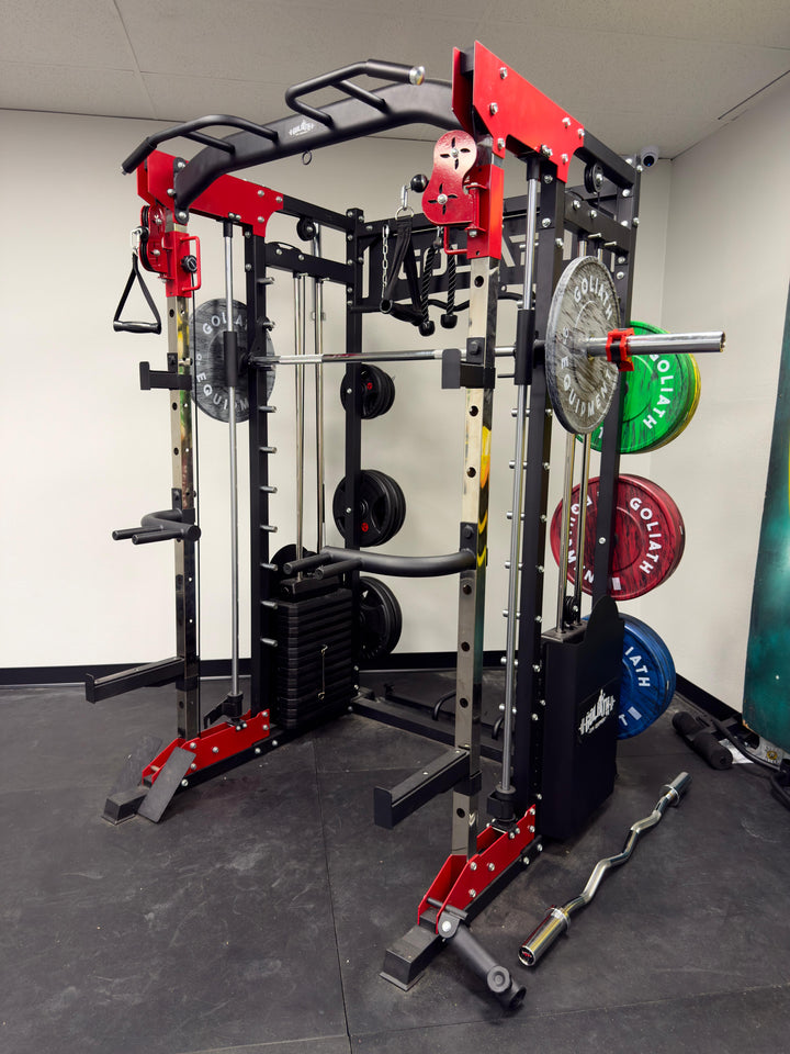 U-Pro Multifunctional Smith Machine – All-in-One Home Gym System with Squat Rack, Cable Crossover & More