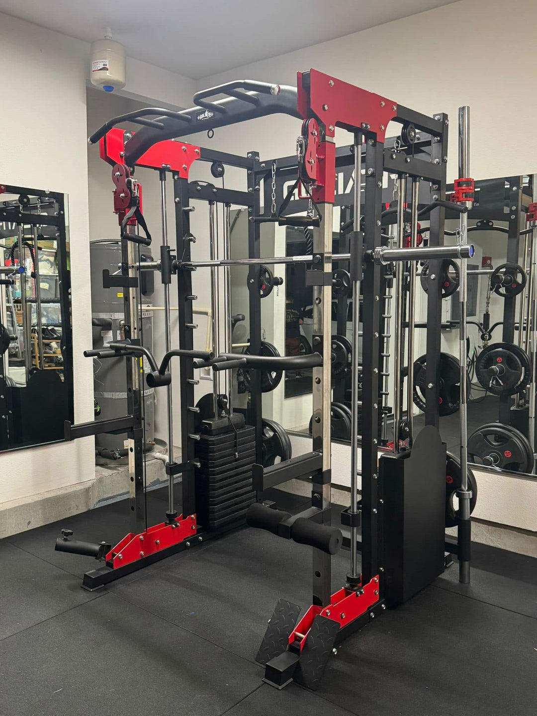U-Pro Multifunctional Smith Machine – All-in-One Home Gym System with Squat Rack, Cable Crossover & More