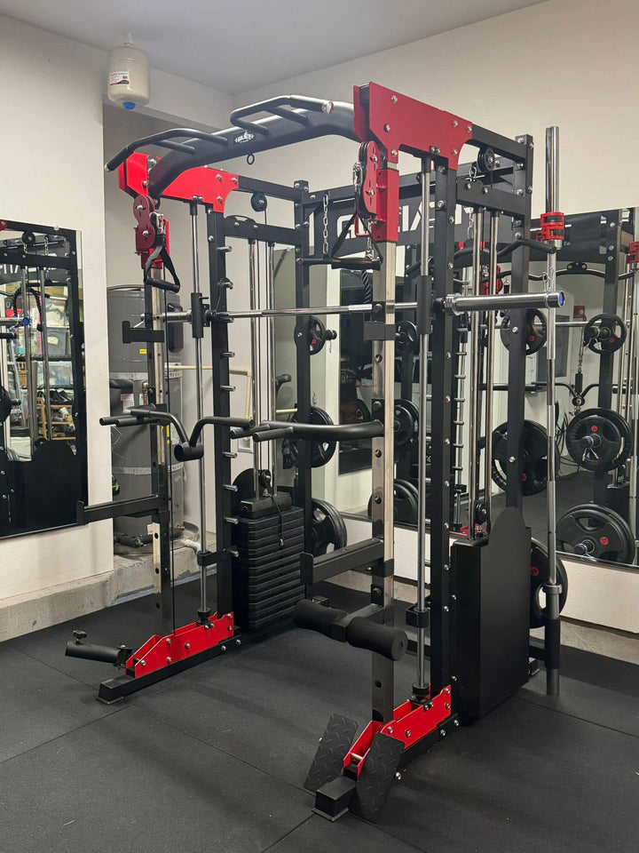 U-Pro Multifunctional Smith Machine – All-in-One Home Gym System with Squat Rack, Cable Crossover & More