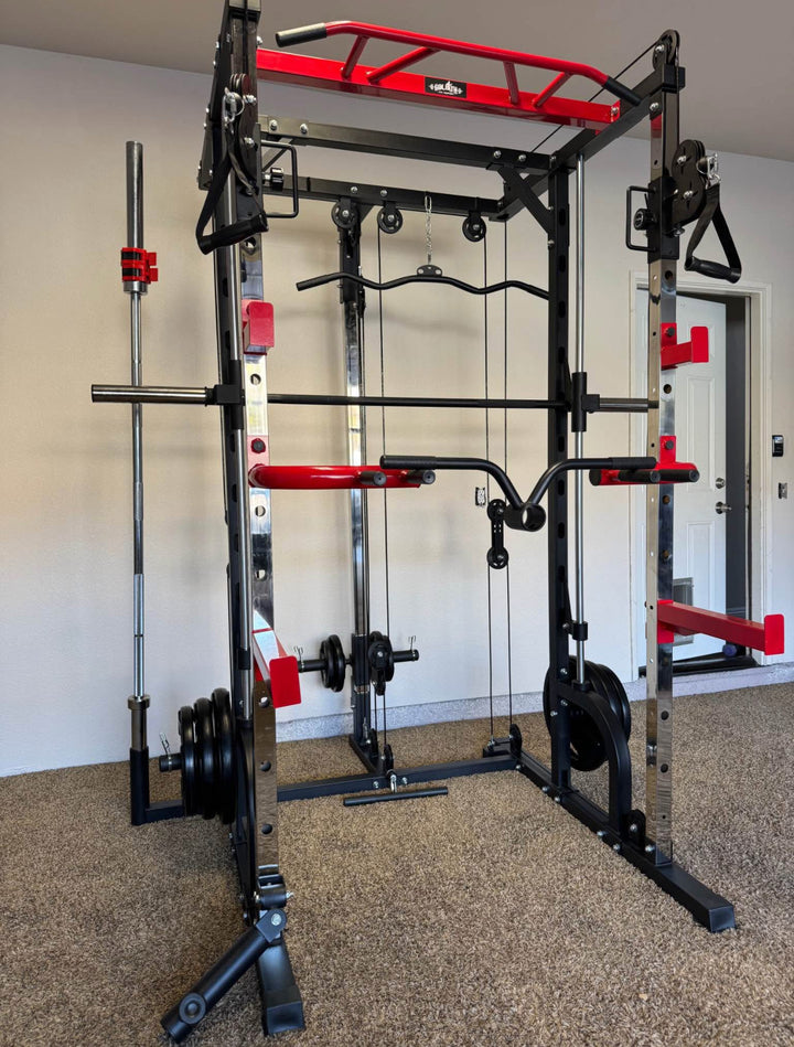 U-Machine All-In-One Smith Trainer – Home Gym Functional Smith machine Trainer & Cable System