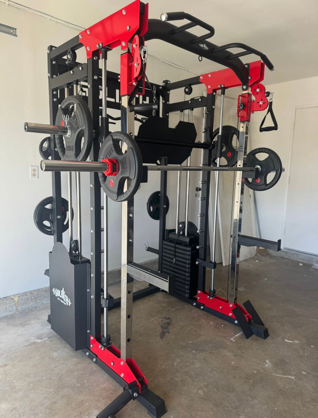 U-Pro Multifunctional Smith Machine – All-in-One Home Gym System with Squat Rack, Cable Crossover & More