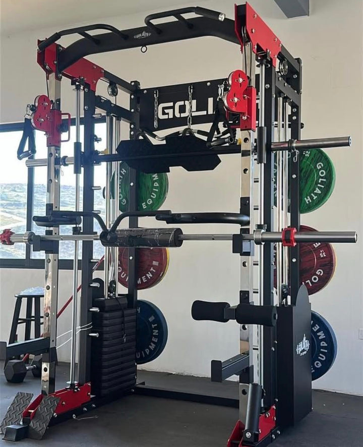 U-Pro Multifunctional Smith Machine – All-in-One Home Gym System with Squat Rack, Cable Crossover & More