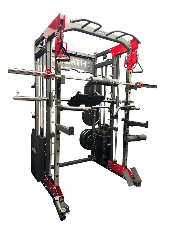 U-Pro Multifunctional Smith Machine – All-in-One Home Gym System with Squat Rack, Cable Crossover & More