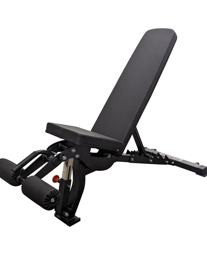 Commercial Adjustable Weight Bench – Heavy-Duty Flat/Incline/Decline Gym Bench (1,000 lb Capacity)