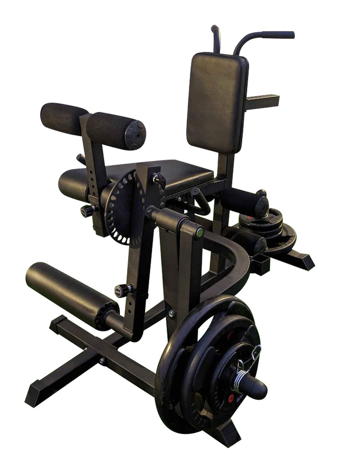 3-in-1 Leg Extension & Curl Machine – Adjustable Seated Hamstring and Quad Trainer for Home Gym & Rehab