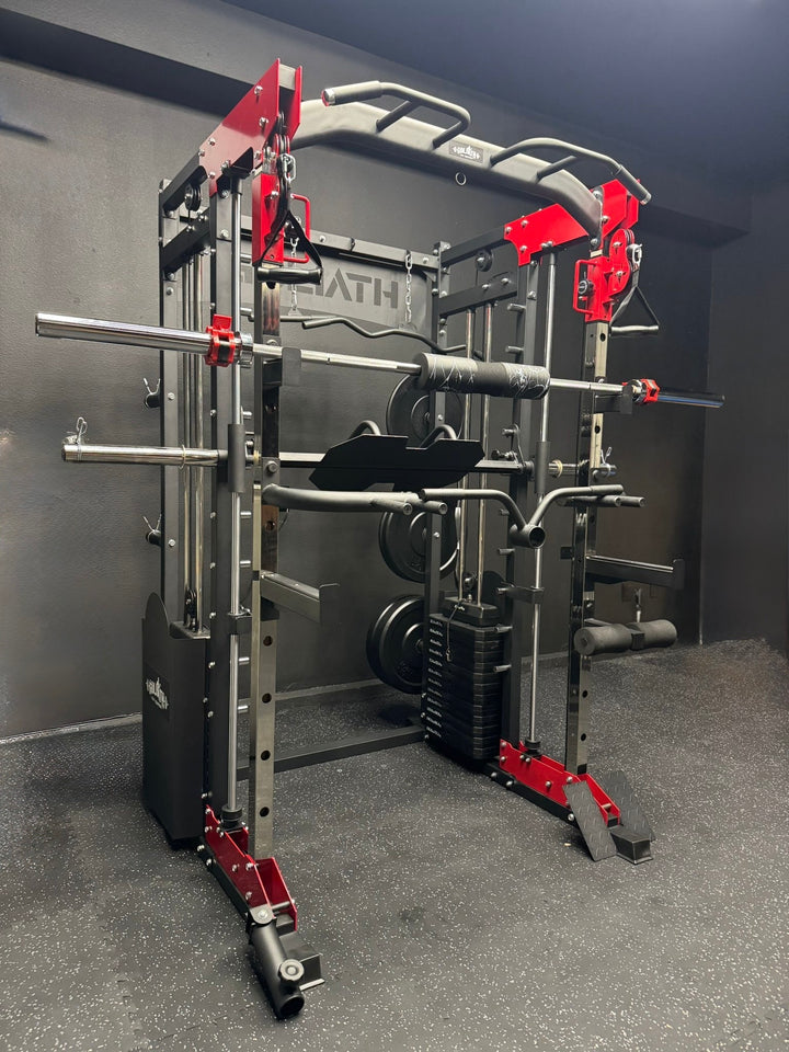 U-Pro Multifunctional Smith Machine – All-in-One Home Gym System with Squat Rack, Cable Crossover & More